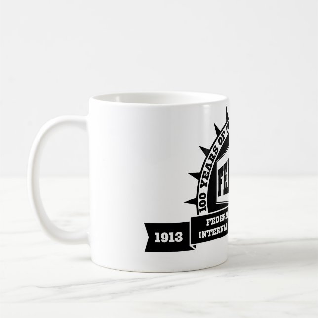 Gefütterte u. IRScentennial-Tasse Kaffeetasse (Links)
