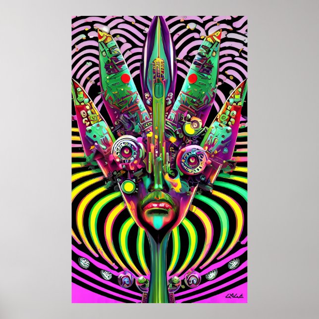 Gegabelt Poster (Vorne)