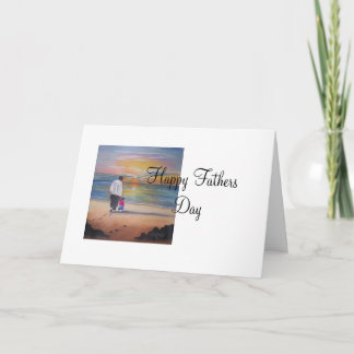 gegangen mit mir, glücklicher Vatertag Karte