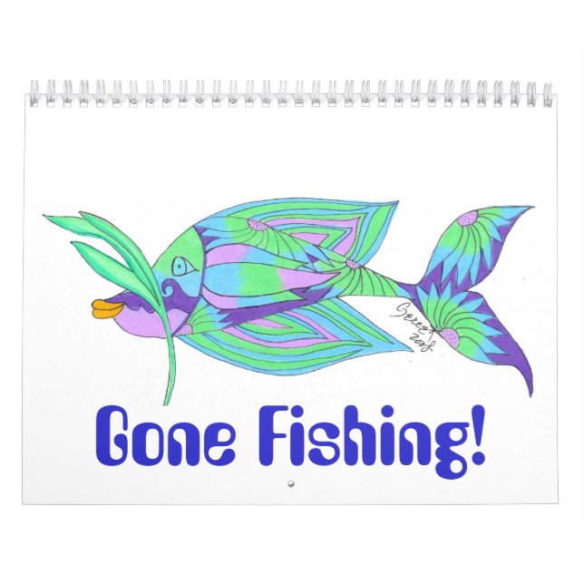 Gegangene Fischerei! Kalender (Titelbild)