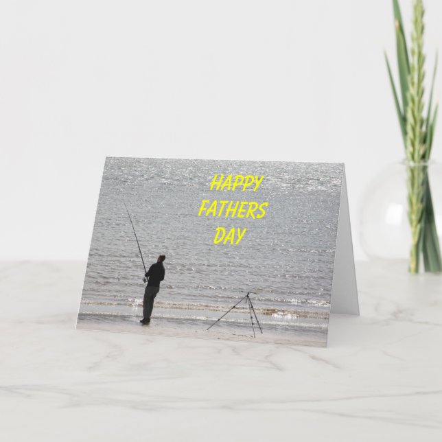 Gegangene Fischerei Karte (Vorderseite)