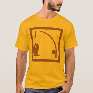 Gegangene Fischerei T-Shirt
