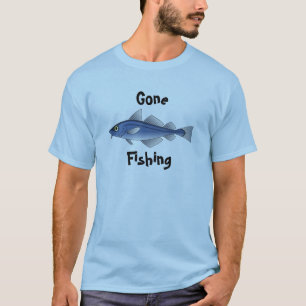 Gegangene Fischerei T-Shirt