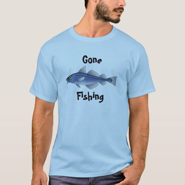 Gegangene Fischerei T-Shirt (Vorderseite)