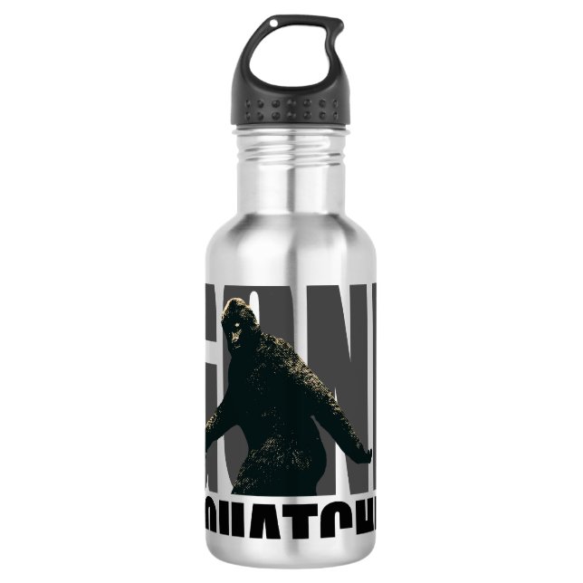 Gegangene SQUATCHIN - Deluxe Version Trinkflasche (Vorderseite)