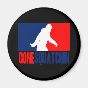 Gegangene Squatchin Liga Magnet