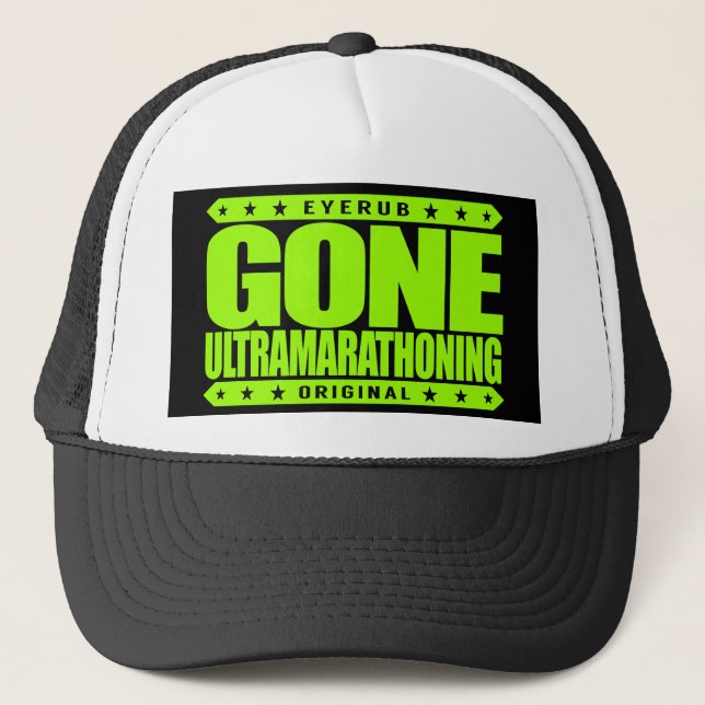 GEGANGENE ULTRAMARATHONING - Ich bin ultra Truckerkappe (Vorderseite)