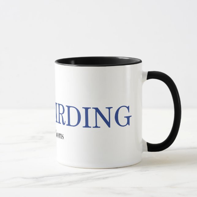 Gegangene Vogelbeobachtung Tasse (Rechts)