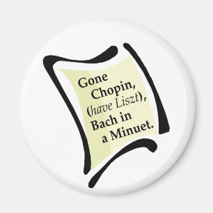 Gegangenes Chopini Magnet