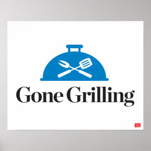 Gegangenes Grillen Poster