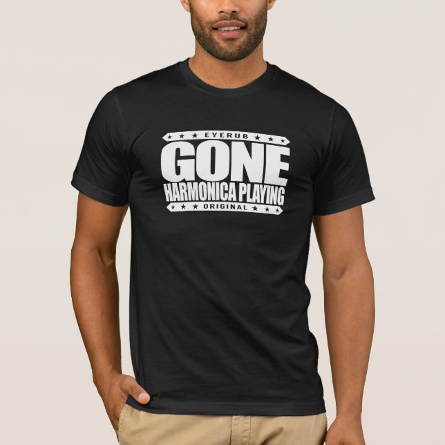 GEGANGENES HARMONIKA-SPIELEN - T-Shirt (Vorderseite)