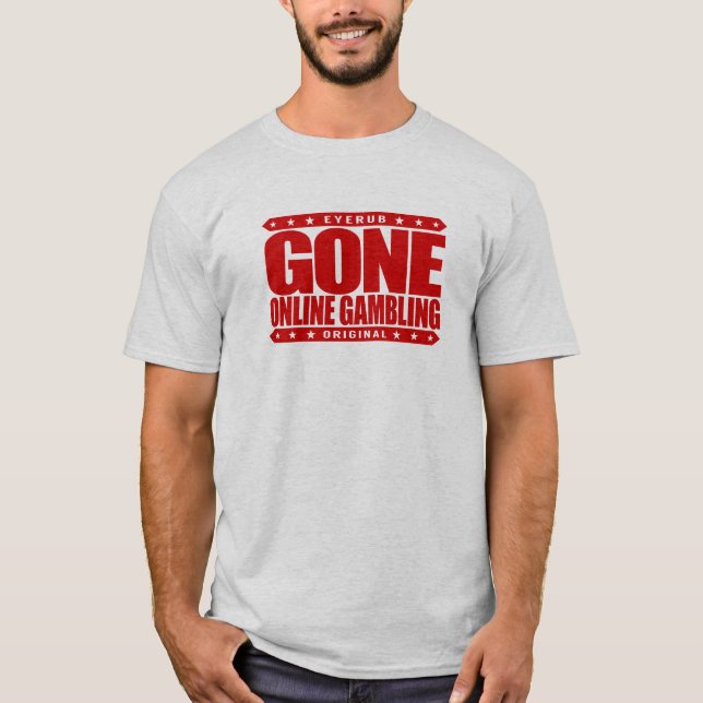 GEGANGENES ONLINE SPIELEN - mit hohem Einsatz T-Shirt (Vorderseite)