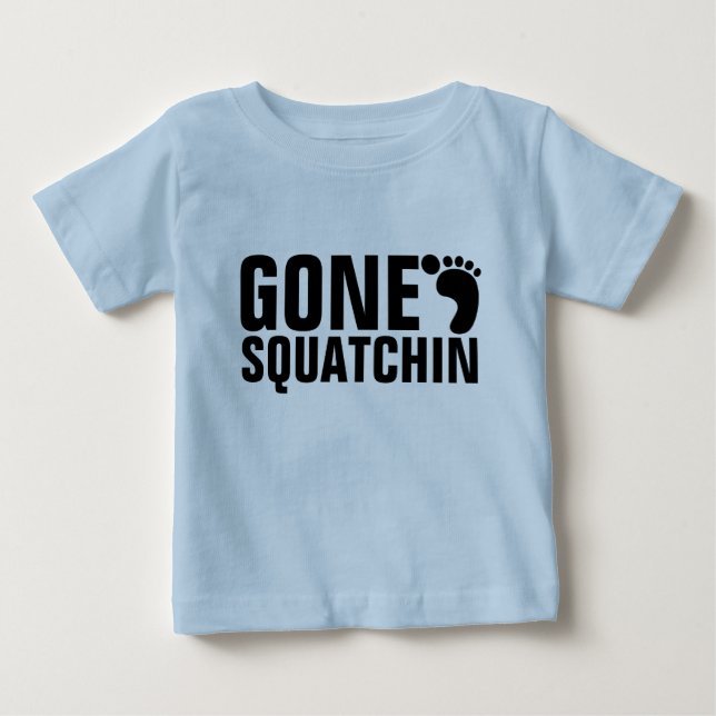 GEGANGENES SQUATCHIN BABY T-SHIRT (Vorderseite)
