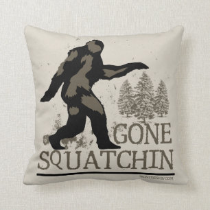 Gegangenes Squatchin Kissen