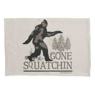 Gegangenes Squatchin Kissenbezug