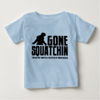 Gegangenes Squatchin - lustiger Bigfoot-Gläubiger