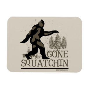 Gegangenes Squatchin Magnet