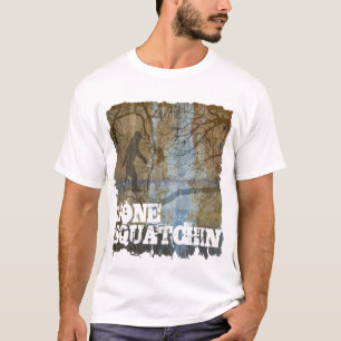 Gegangenes squatchin mit Bigfoot T-Shirt