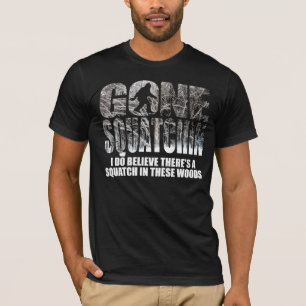Gegangenes Squatchin ** spezielle Winter-Ausgabe T-Shirt