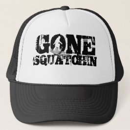 Gegangenes squatchin truckerkappe