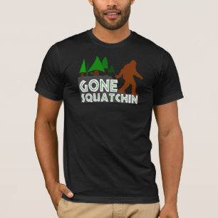 Gegangenes Squatchin ursprüngliches Entwurfs-Shir T-Shirt