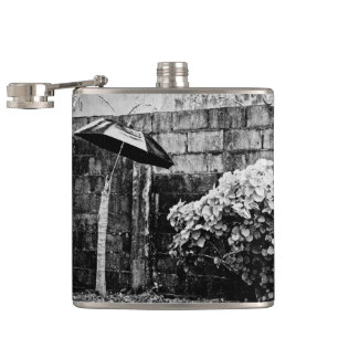 gegen den Regen Flachmann