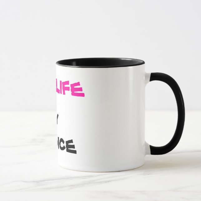 GEGEN DIE ABTREIBUNG TASSE (Rechts)