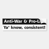 Gegen die Abtreibung u. Antikriegs