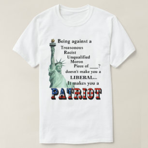 Gegen einen TRAITOR zu sein, macht dich nicht zum  T-Shirt