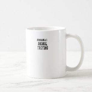 Gegen Tierprobieren Kaffeetasse