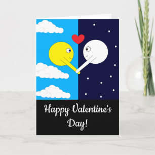 Gegensätze: Sun & Moon in Liebe Valentinin's Ed. Karte