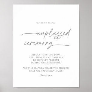 Gegensprechanlage Grau Einfach Minimalistisch Unpl Poster