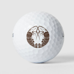 Gegenüberstehende Langusten Golfball