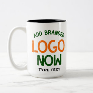GEGENWÄRTIGE, WEISSE, MODERNE SCHWARZE KUNDEN ZWEIFARBIGE TASSE