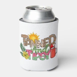 Gegerbt und Tipsy   Fun Summer Party Design Dosenkühler