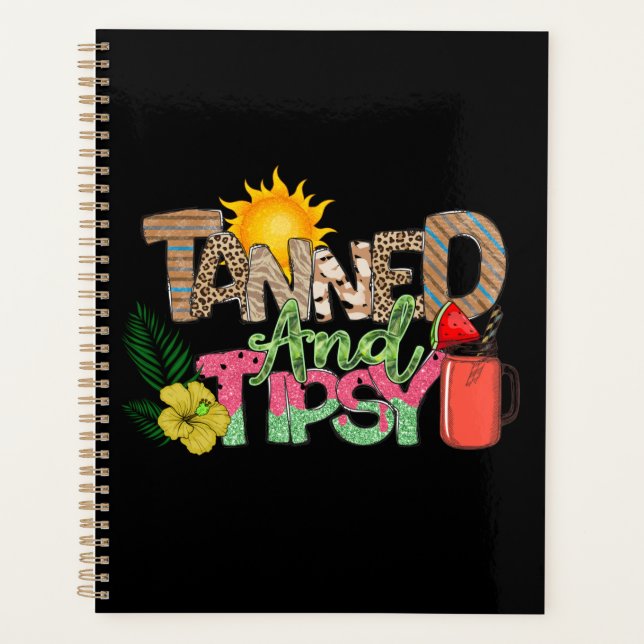 Gegerbt und Tipsy | Fun Summer Party Design Planer (Vorderseite)