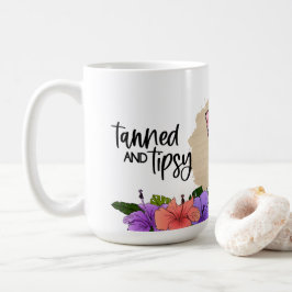 Gegerbt und Tipsy Kaffeetasse