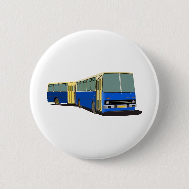 Gegliederter Bus Ikarus 280 Button (Vorderseite)