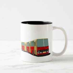 Gegliederter Bus Ikarus 280 Zweifarbige Tasse