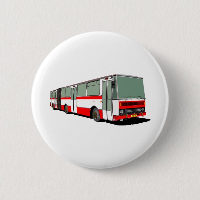 Gegliederter Bus Karosa B 741 Button (Vorderseite)