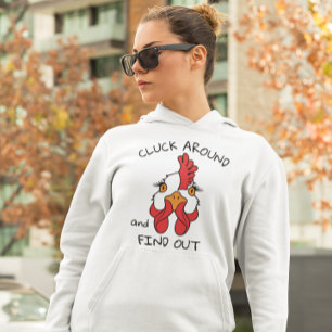 Geglucke herum und finde heraus, dass Huhn Henne l Hoodie