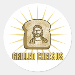 Gegrillte Cheesus Aufkleber