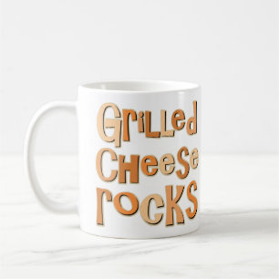 Gegrillte Käse-Felsen Kaffeetasse