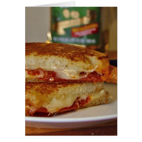 Gegrillte Käse-Sandwiche Karte