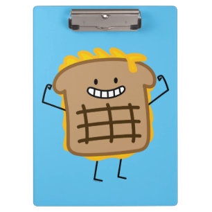 Gegrillter Käse-Sandwich-Cheddarkäse toastete Brot Klemmbrett