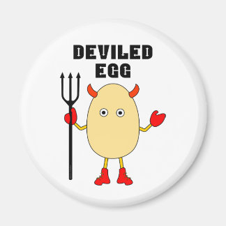 Gegrilltes Ei Magnet
