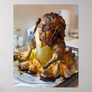 Gegrilltes Huhn Poster