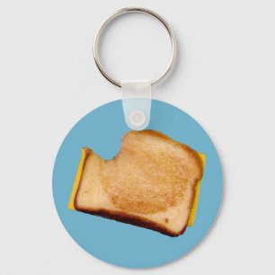 Gegrilltes Käse-Sandwich Schlüsselanhänger