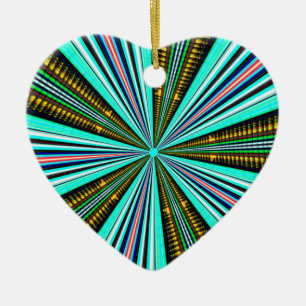 Geh ins Licht Keramik Ornament