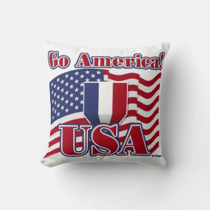 Geh nach Amerika! USA Kissen